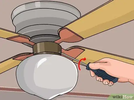 Image titled Fix a Squeaking Ceiling Fan Step 5