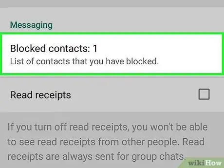 Image titled Unblock Contacts on WhatsApp Step 13