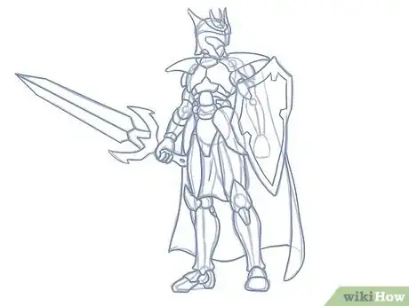 Image titled Draw a Knight Step 16