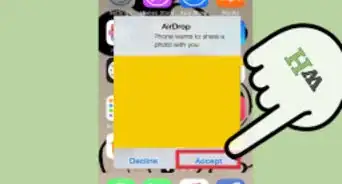 Use AirDrop on iOS