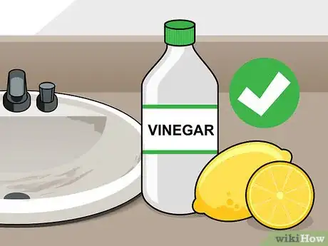 Image titled Clean a Ceramic Sink Without Chemicals Step 1