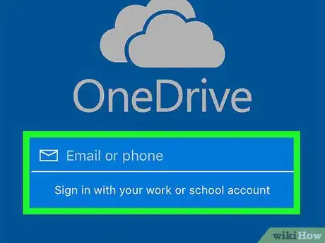 Image titled Use OneDrive on iOS Step 2