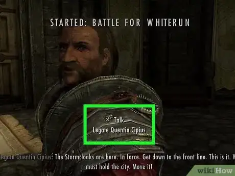 Image titled Complete the Civil War Quests in Skyrim Step 4