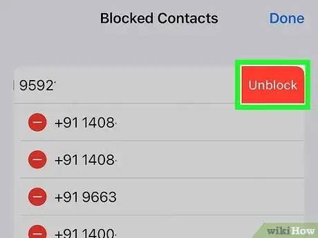 Image titled Unblock a Number on an iPhone Step 7