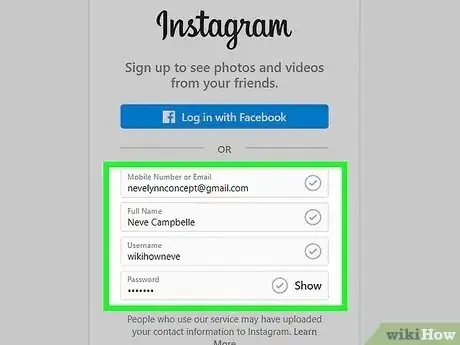 Image titled Open an Instagram Account Through PC Step 3