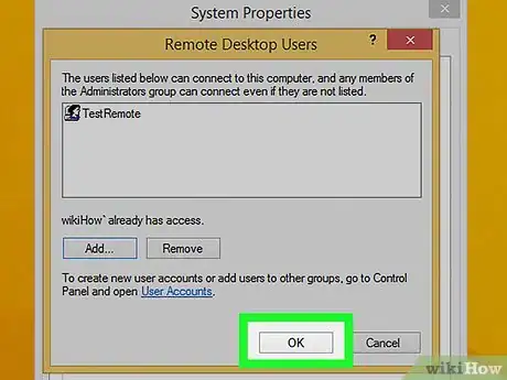 Image titled Use Remote Desktop on Windows 8 Step 12