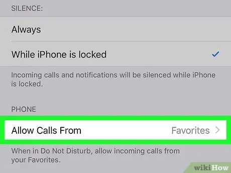 Image titled Block All Incoming Calls on iPhone or iPad Step 4