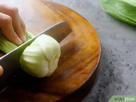 Image titled Clean Bok Choy Step 1