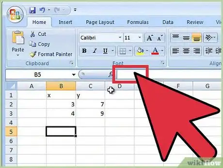 Image titled Calculate Slope in Excel Step 7