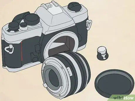 Image titled Clean a 35mm Film Camera and Lens Step 1