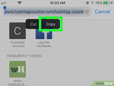 Image titled Copy a Link on an iPhone Step 2