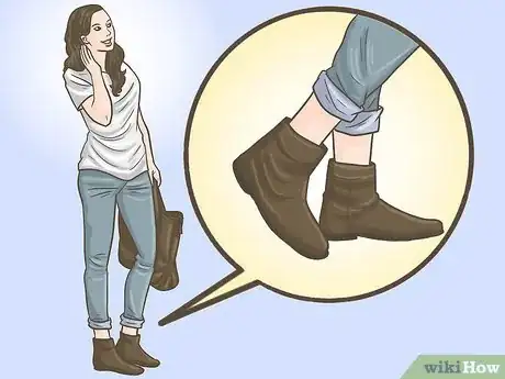 Image titled Wear Skinny Jeans with Ankle Boots Step 5