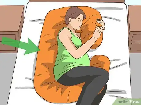 Image titled Use a Pregnancy Pillow Step 8