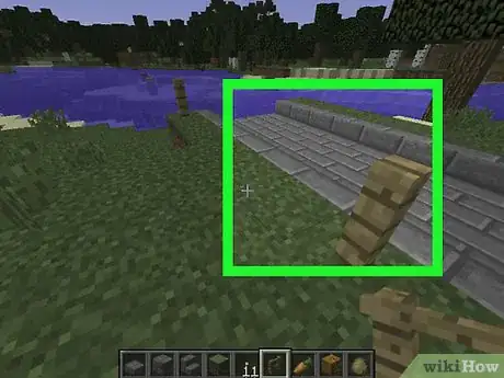 Image titled Make a Path in Minecraft Step 5