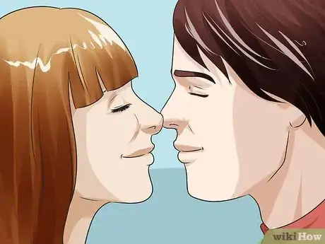 Image titled Do an Eskimo Kiss Step 2