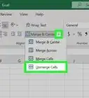 Merge Cells in Excel