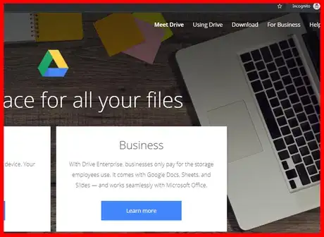 Image titled Use Google Drive from the Incognito Window.png