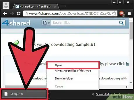 Image titled Upload and Download Files on 4shared Step 19