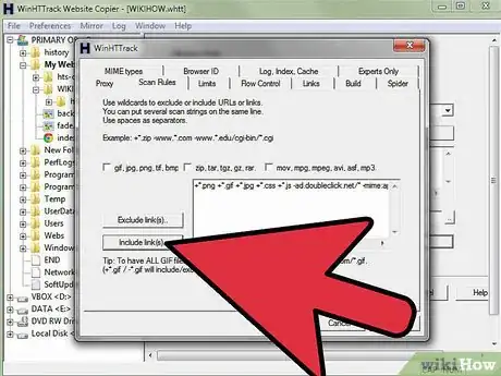 Image titled Use HTTrack Step 7