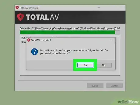 Image titled Delete TotalAV on PC or Mac Step 8