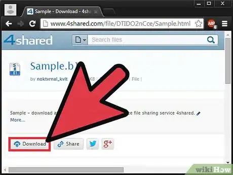 Image titled Upload and Download Files on 4shared Step 18