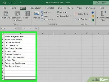 Image titled Make a List Within a Cell in Excel Step 13