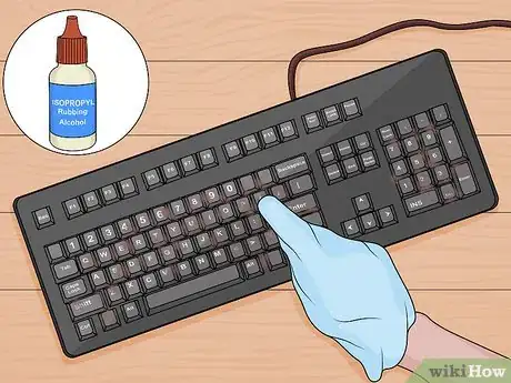 Image titled Clean a Sticky Keyboard Step 6