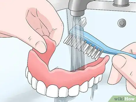 Image titled Keep Bottom Dentures in Place Step 5