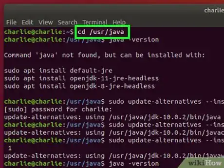 Image titled Install Java on Linux Step 14