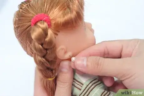 Image titled Pierce an American Girl Doll's Ears Without Pay Step 7