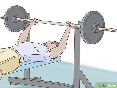 Image titled Do a Barbell Bench Press Step 4