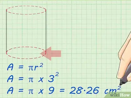 Image titled Find the Surface Area of Cylinders Step 4