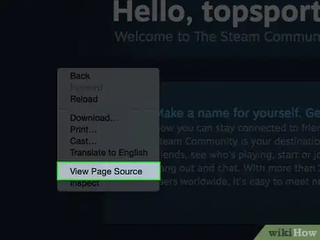 Image titled Get Your Steam ID Step 4