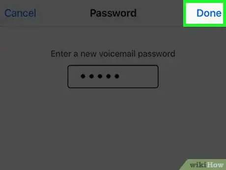 Image titled Reset or Change Your Voicemail Password on an iPhone Step 7