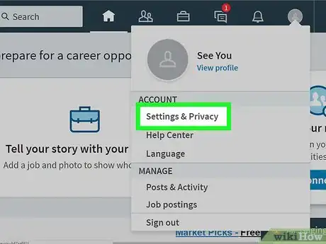 Image titled Cancel a Premium Account on Linkedin Step 3