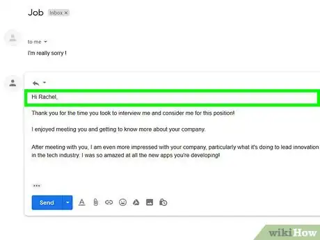Image titled Respond to a Job Rejection Email Step 2