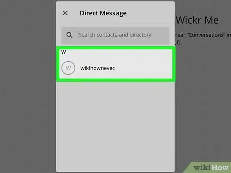 Image titled Chat on Wickr Step 15