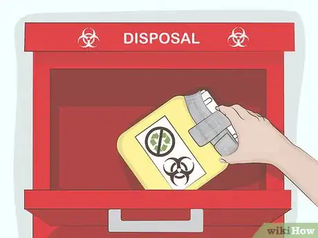 Image titled Dispose of a Sharps Container Step 5
