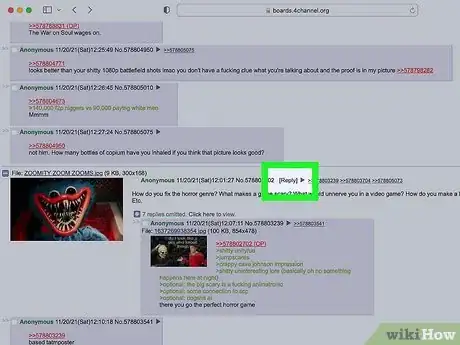 Image titled Reply on 4chan Step 1