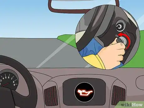 Image titled Respond When Your Car's Oil Light Goes On Step 1