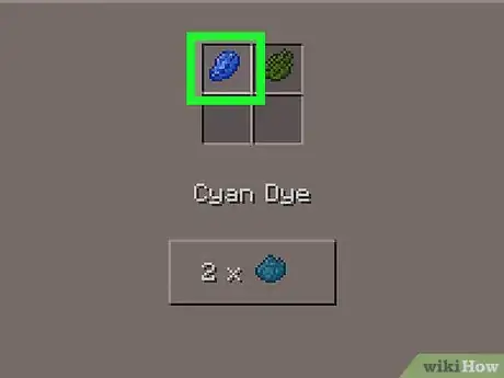 Image titled Make Cyan Dye in Minecraft Step 12