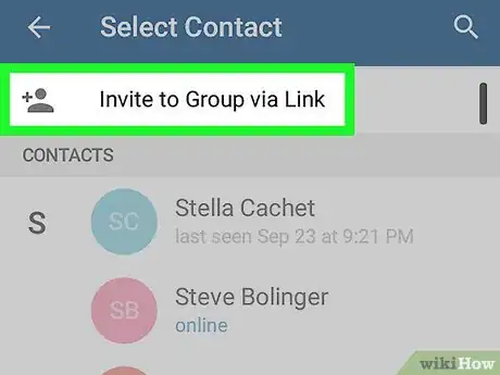 Image titled Invite Someone to a Group on Telegram on Android Step 5