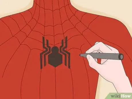 Image titled Make a Spider Man Costume Step 7
