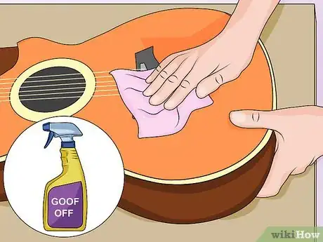 Image titled Remove Stickers Safely from a Guitar Step 8