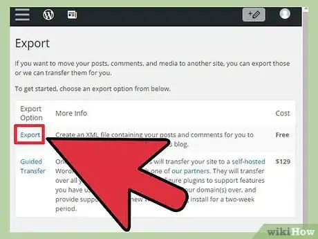 Image titled Export and Import a Wordpress Blog Step 3