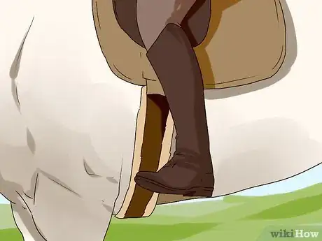 Image titled Improve Balance While Riding a Horse Step 7