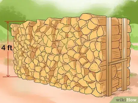 Image titled Stack Wood Step 10