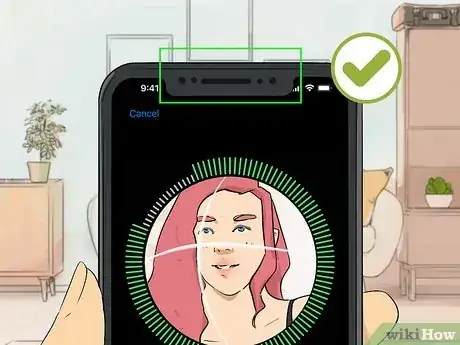 Image titled Set Up Face ID on iPhone 11 Step 10