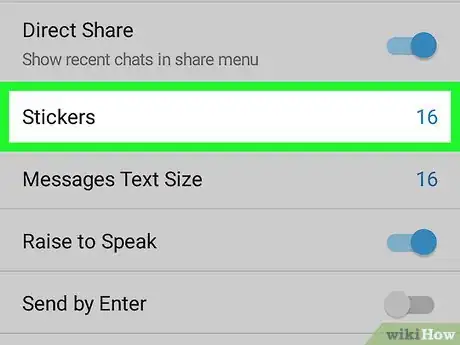 Image titled Remove Stickers on Telegram on Android Step 4