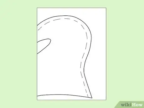 Image titled Sew a Fleece Ski Mask Step 7